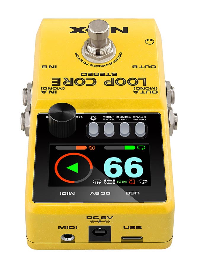 NUX LOOPCST Loop Core Stereo Digitaal Looperpedaal