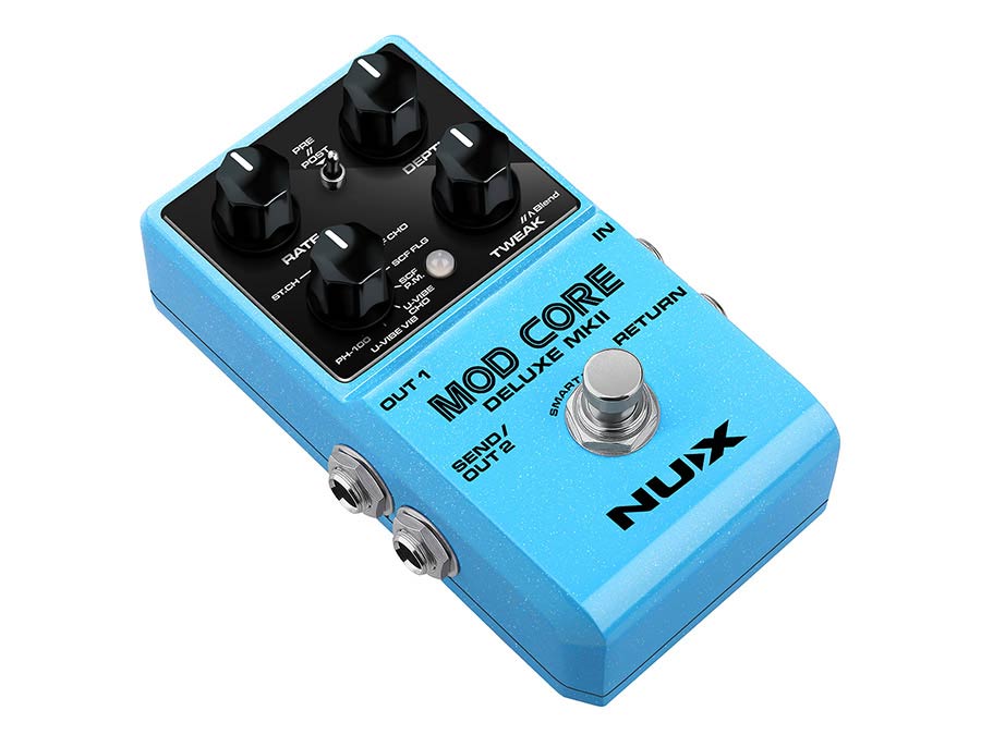 NUX MODCDLX2 Queen of Tone NDO-6 analoog dual-overdrivepedaal