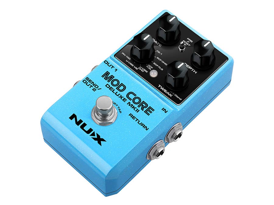 NUX MODCDLX2 Queen of Tone NDO-6 analoog dual-overdrivepedaal