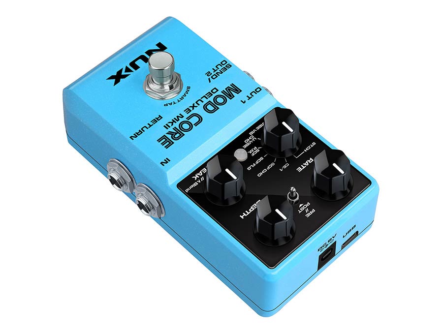 NUX MODCDLX2 Queen of Tone NDO-6 analoog dual-overdrivepedaal