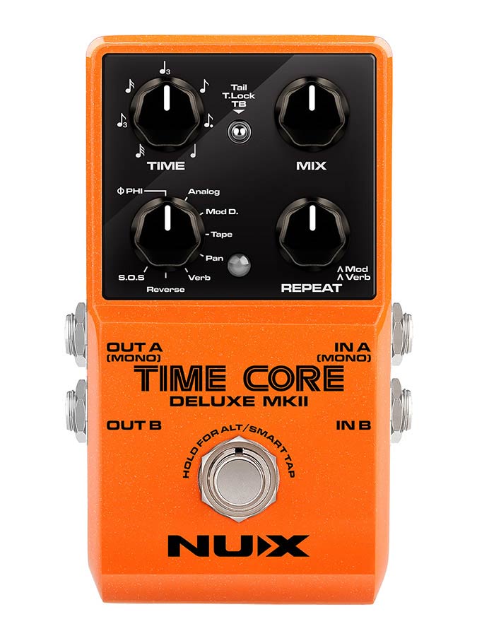 NUX Time Core Deluxe MKII Stereo Delaypedaal met Looper