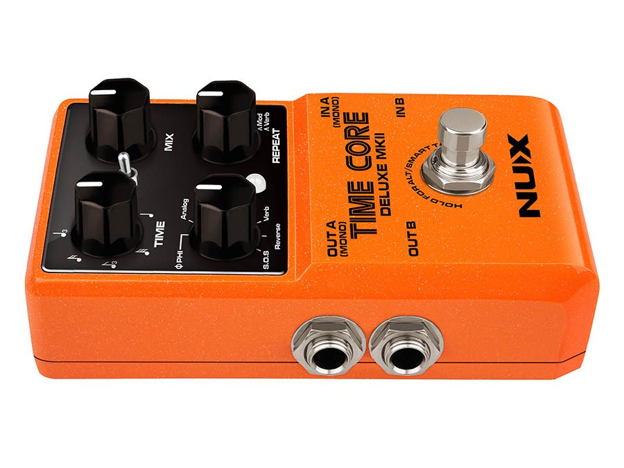 NUX Time Core Deluxe MKII Stereo Delaypedaal met Looper
