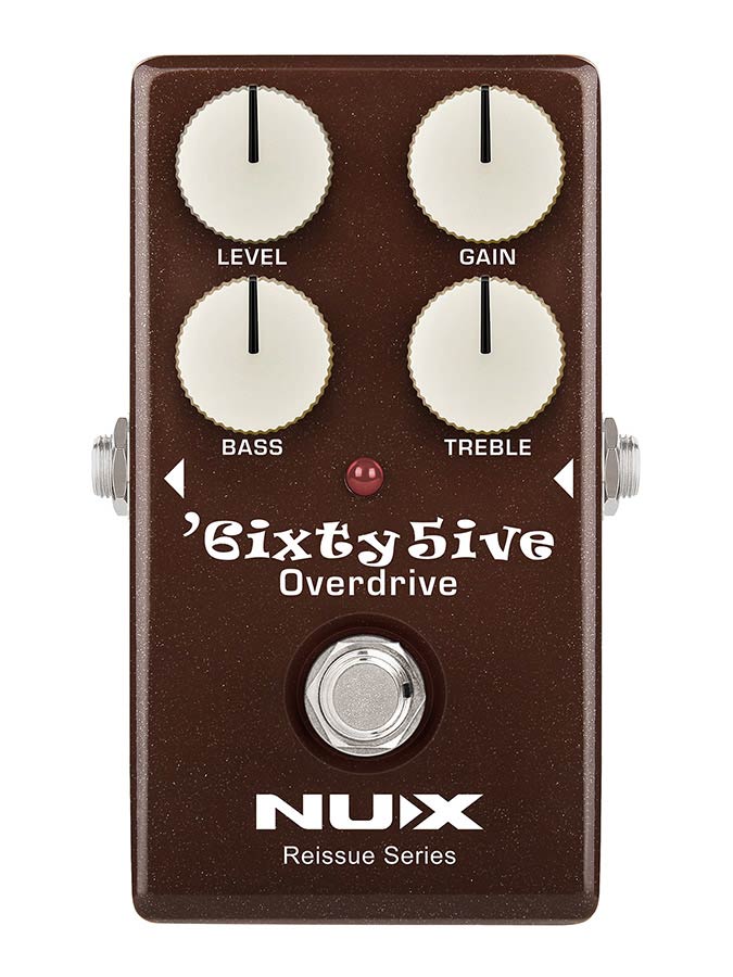 NUX 6ixty5ive Overdrive Analoog Effectpedaal
