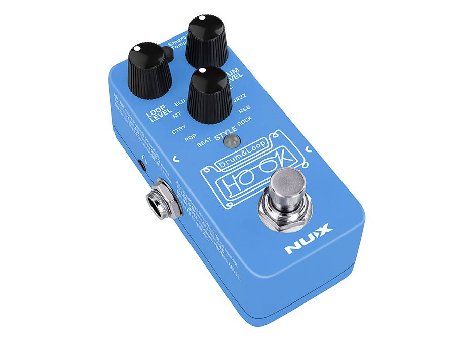 NUX Hook NDL-3 Drum & Loop Looperpedaal met Drumcomputer