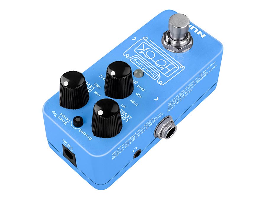 NUX Hook NDL-3 Drum & Loop Looperpedaal met Drumcomputer