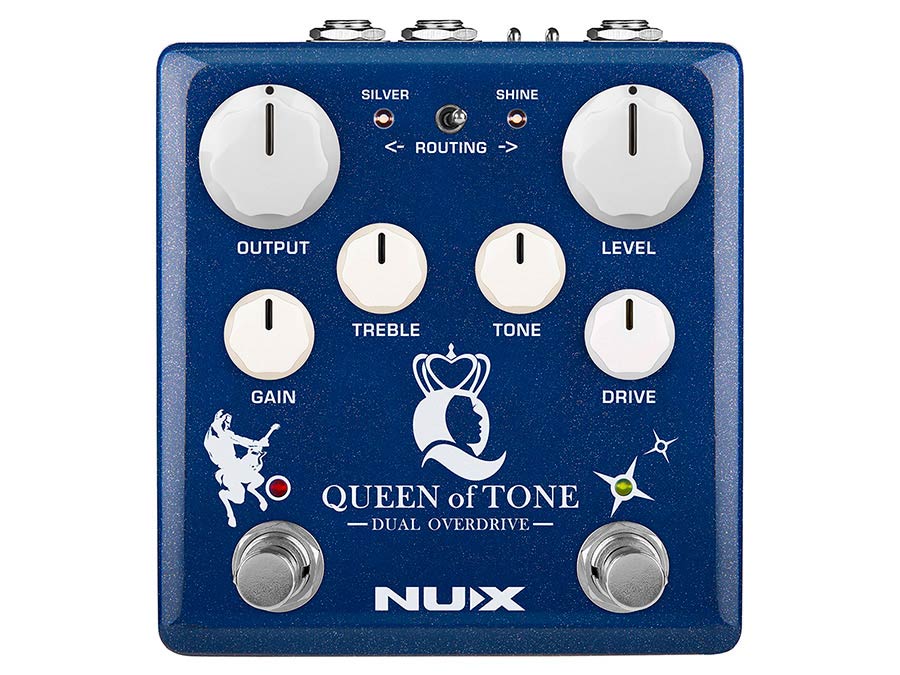 NUX NDO-6 Queen of Tone NDO-6 Analoog dual-overdrivepedaal