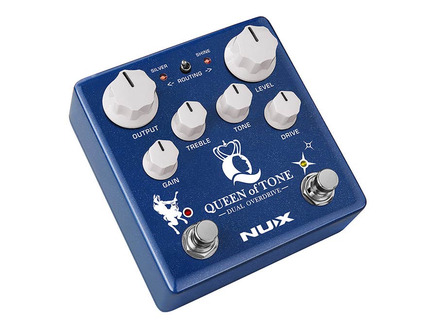 NUX NDO-6 Queen of Tone NDO-6 Analoog dual-overdrivepedaal