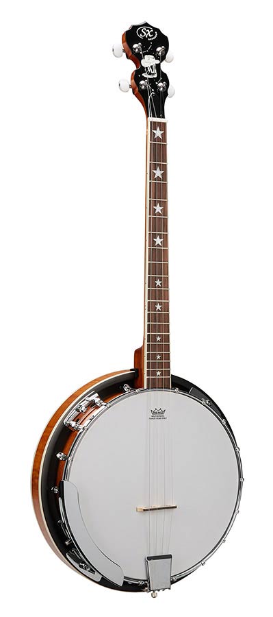 SX BJ404 4-String banjo natural