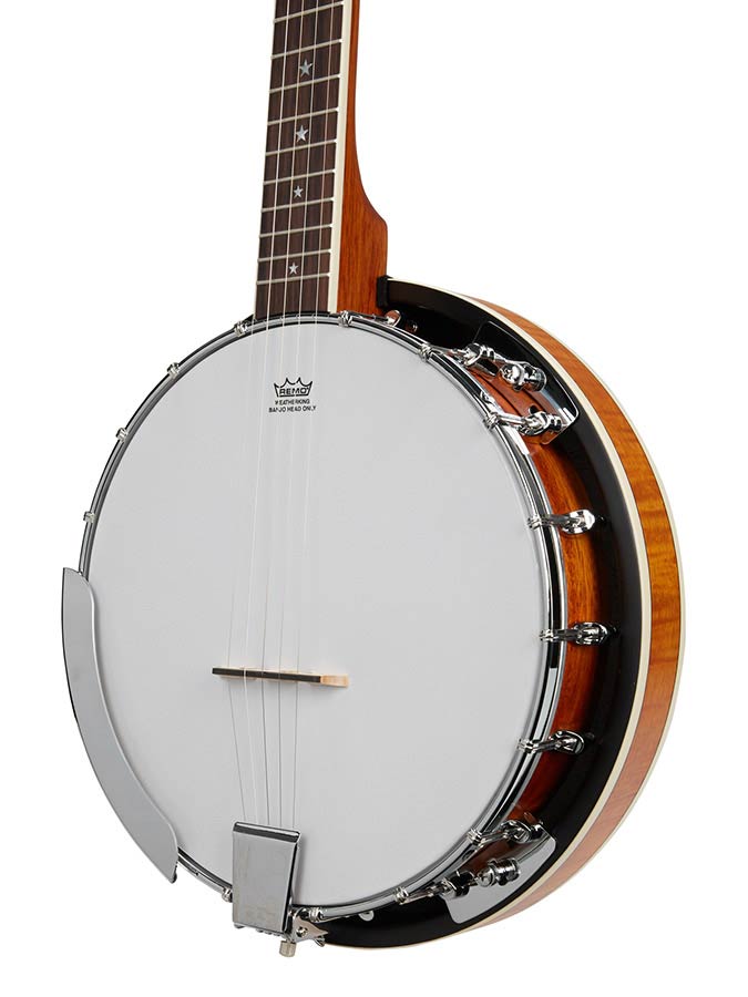 SX BJ405 5-snarige banjo naturel