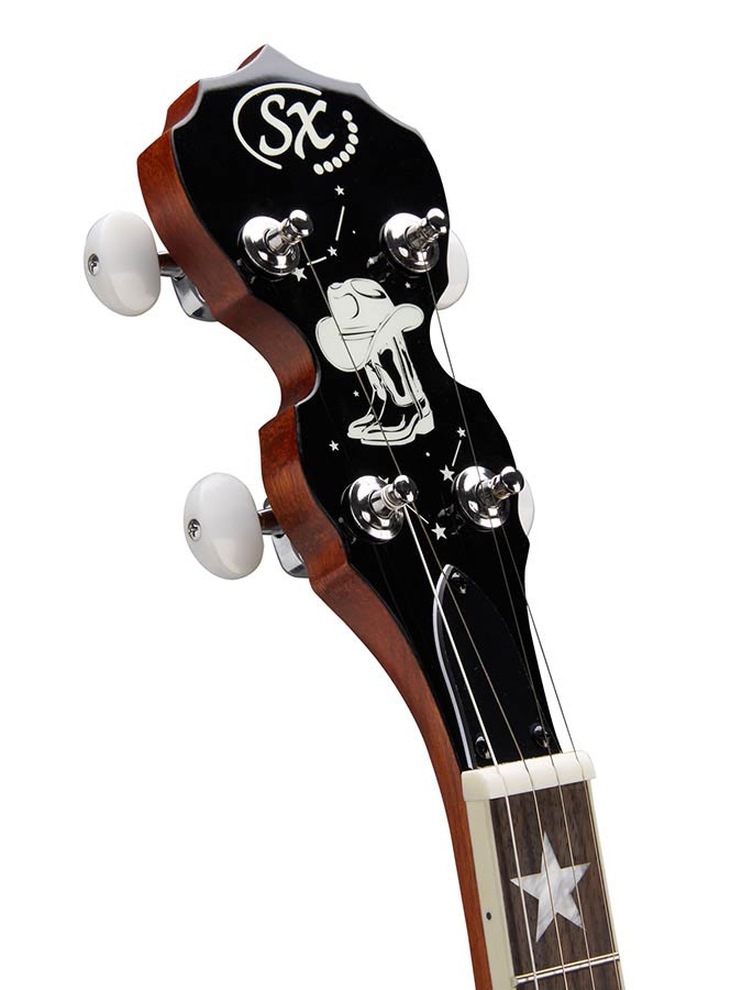 SX BJ405 5-snarige banjo naturel