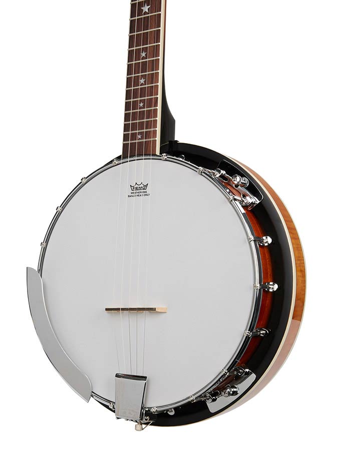SX BJ455VS 5-String banjo vintage sunburst