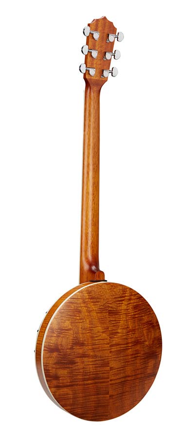 SX BJ406 6-snarige gitaarbanjo naturel