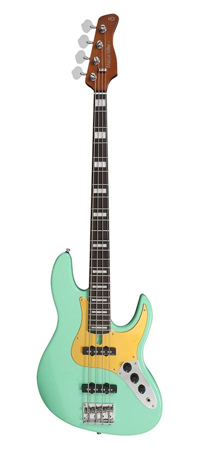 Sire Marcus Miller V5-24 passieve 4-snarige basgitaar – mild green