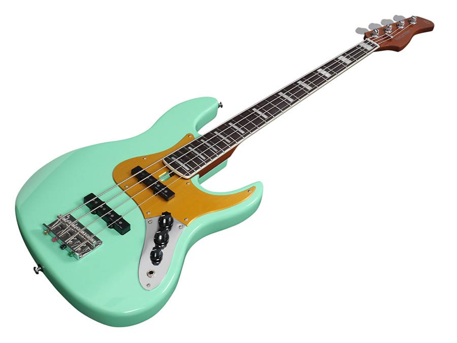 Sire Marcus Miller V5-24 passieve 4-snarige basgitaar – mild green