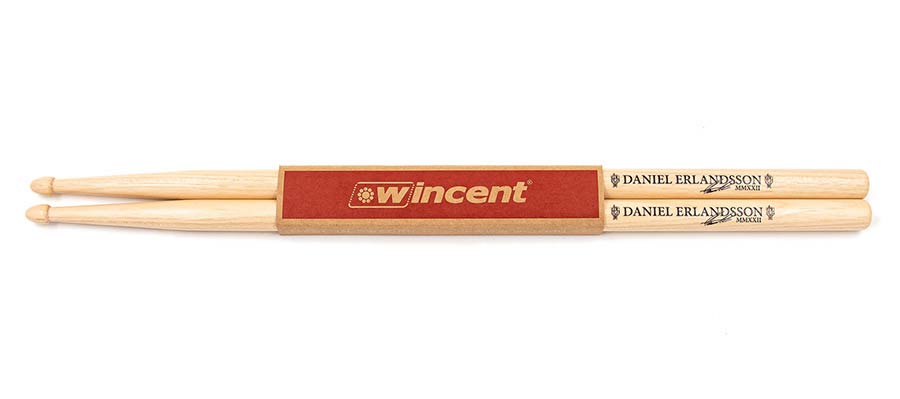 Wincent W-DES Daniel Erlandsson Signature Hickory Drumstokken – 460 x 15 mm