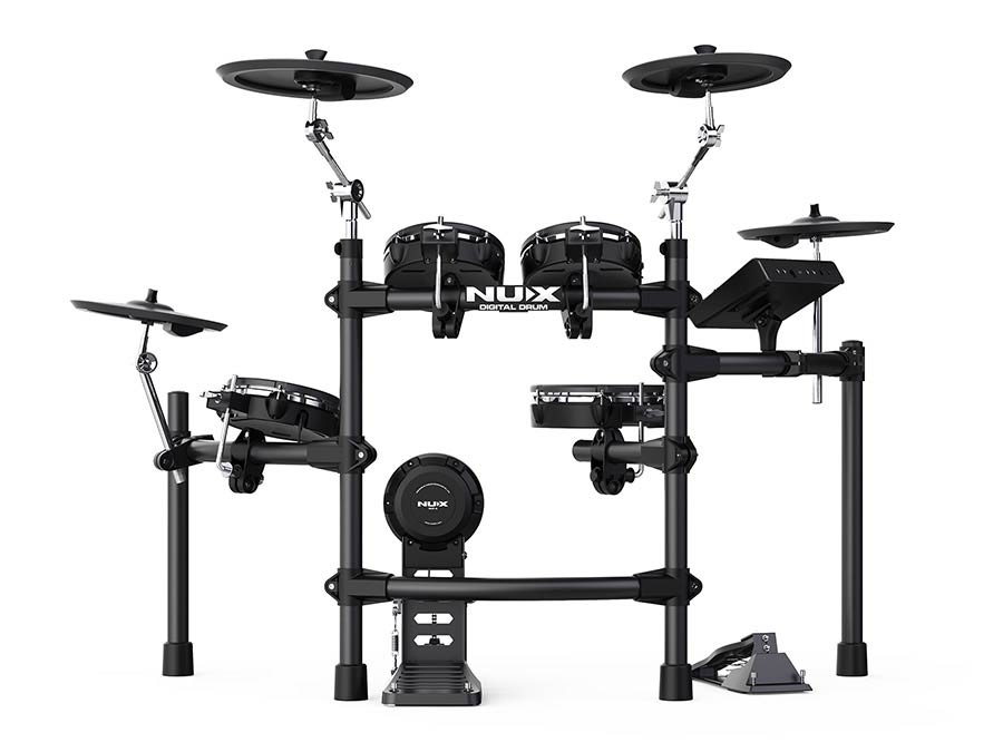NUX DM-7X elektronisch drumstel met REMO mesh heads en bluetooth