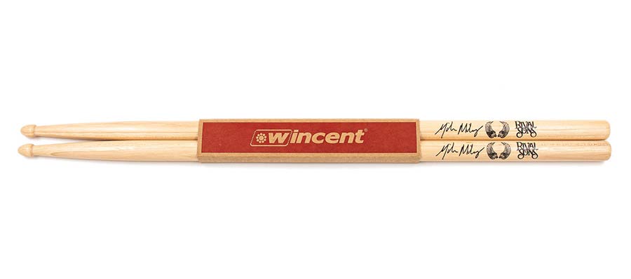 Wincent W-MMS Michael Miley Signature Hickory Drumstokken – 420 x 14,3 mm