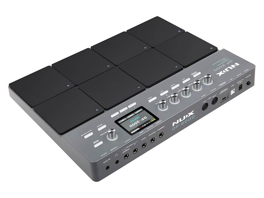 NUX DP-2000 digital percussion pad met 8 aanslaggevoelige pads en USB