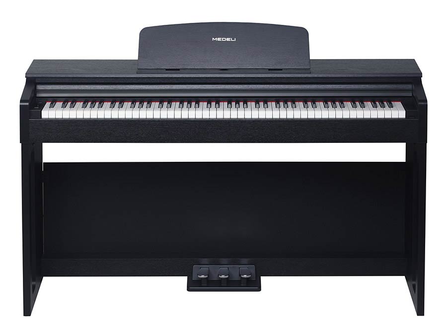 Medeli UP82/BK Digitale Piano met 88 gewogen toetsen – Black Satin