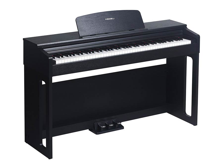 Medeli UP82/BK Digitale Piano met 88 gewogen toetsen – Black Satin