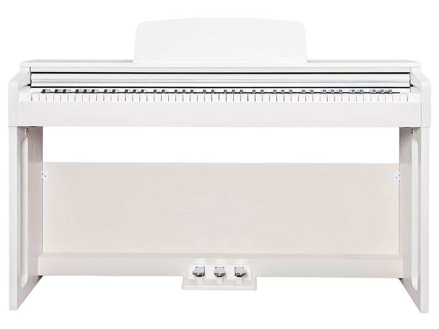 Medeli UP82 digitale piano 88 gewogen toetsen – pure white satin