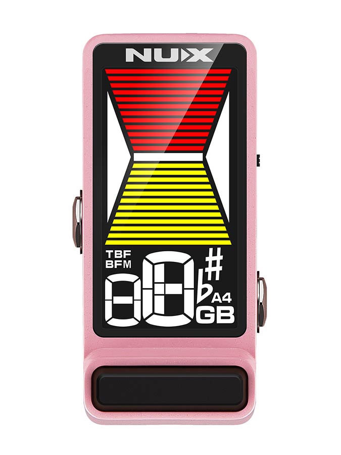 NUX NTU-3MK2PK Flow Tune MKII Stempedaal voor Gitaar en Bas (Roze)