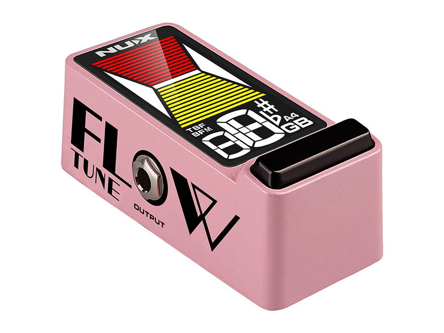 NUX NTU-3MK2PK Flow Tune MKII Stempedaal voor Gitaar en Bas (Roze)
