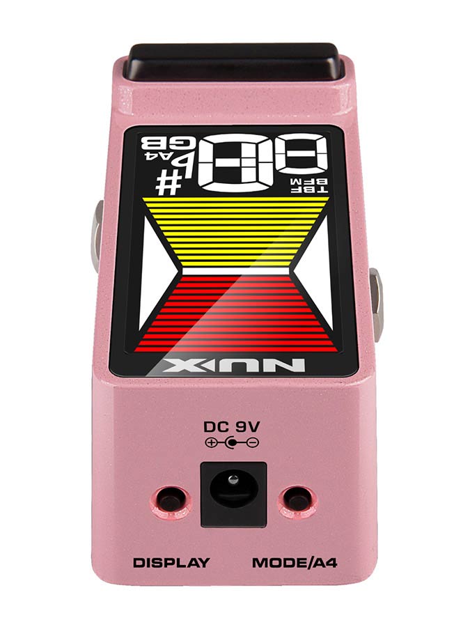 NUX NTU-3MK2PK Flow Tune MKII Stempedaal voor Gitaar en Bas (Roze)