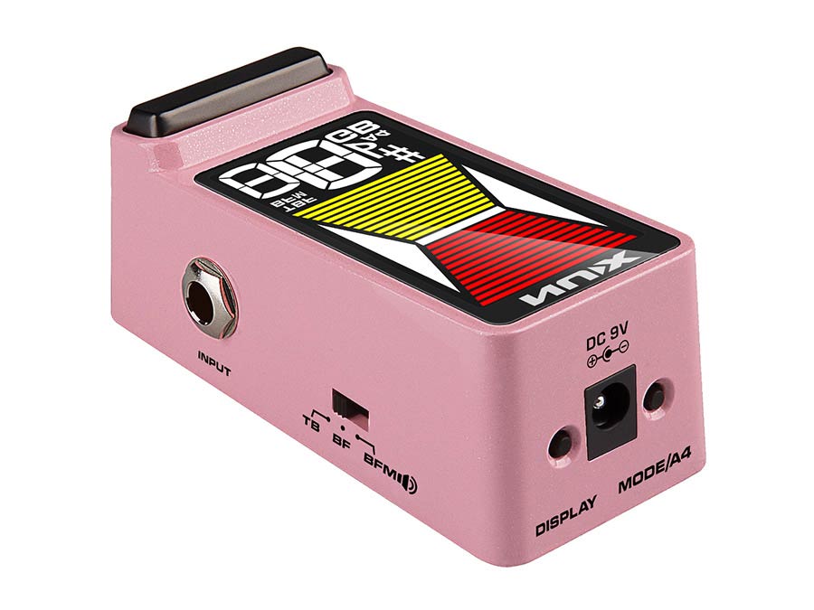 NUX NTU-3MK2PK Flow Tune MKII Stempedaal voor Gitaar en Bas (Roze)