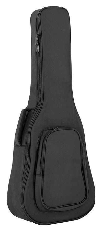 Boston DGB-545 deluxe gigbag for acoustic guitar, logo-free large front pocket (luthier edition)