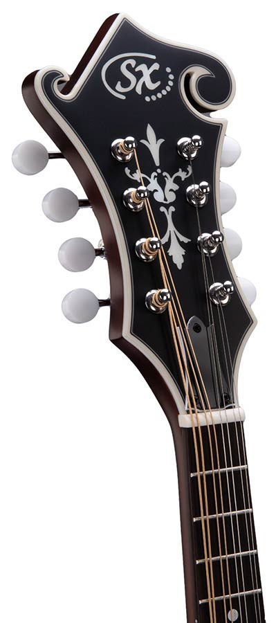 SX SMF840VS F-Style mandoline all solid vintage sunburst met gigbag
