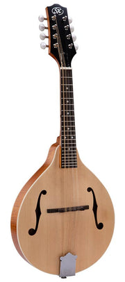 SX SMA600 A-Style mandoline naturel met massief sparren bovenblad