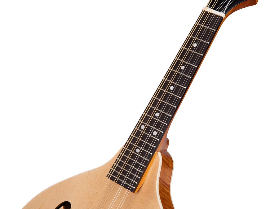 SX SMA600 A-Style mandoline naturel met massief sparren bovenblad