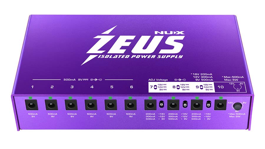 NUX ZEUS Universal All-isolated Power Supply