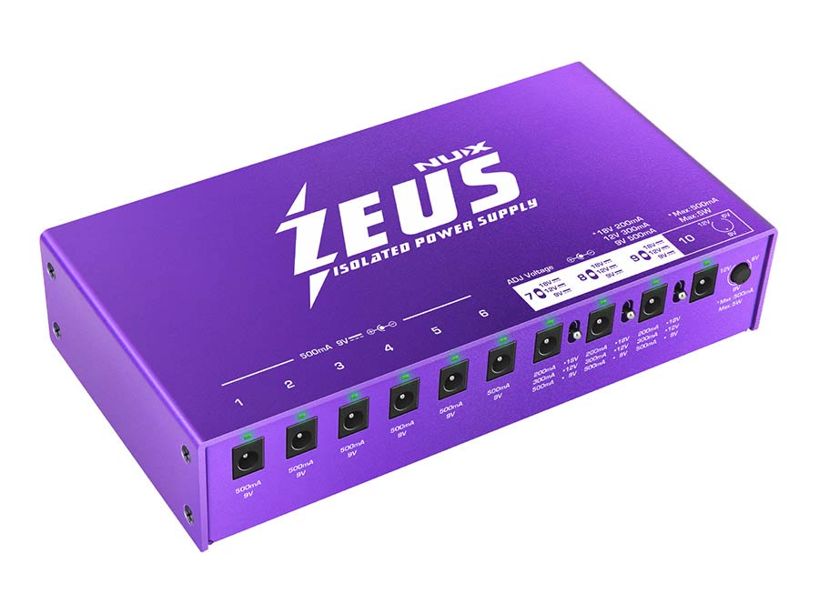 NUX ZEUS Universal All-isolated Power Supply