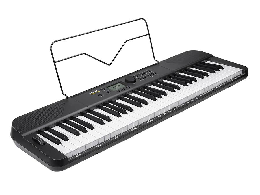 NUX NEK-100 draagbaar keyboard met 61 aanslaggevoelige toetsen