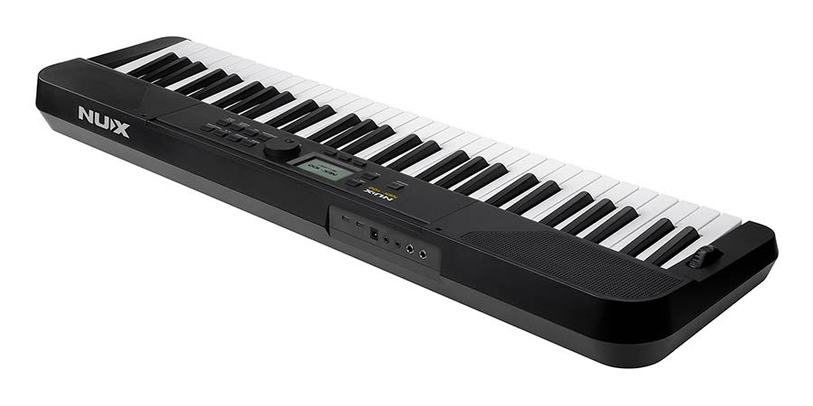 NUX NEK-100 draagbaar keyboard met 61 aanslaggevoelige toetsen