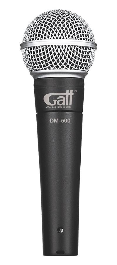 Gatt Audio DM-500 dynamische microfoon met kabel en tas