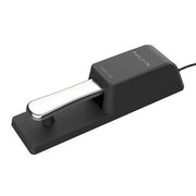 NUX: sustain pedal, deluxe model chrome, anti-slip, switchable polarity