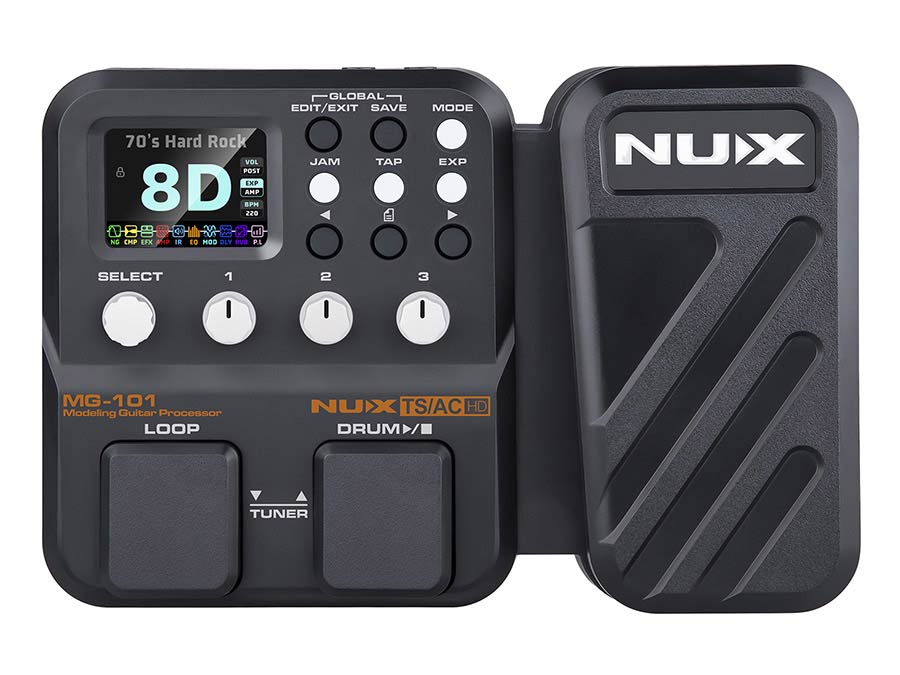 NUX MG-300 Compact Digitaal Multi-Effectpedaal