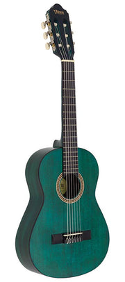 Valencia VC202TBU Klassieke gitaar 1/2 – Transparent Blue