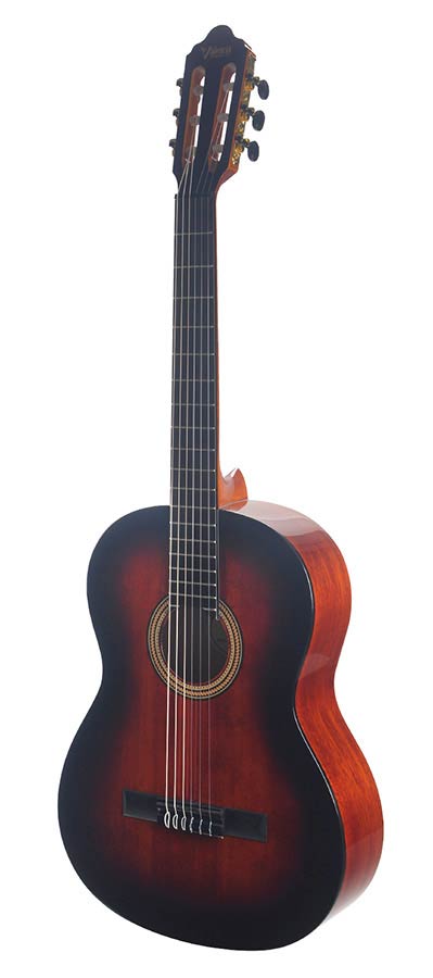 Valencia VC264HCSB Klassieke gitaar 4/4 met hybride hals