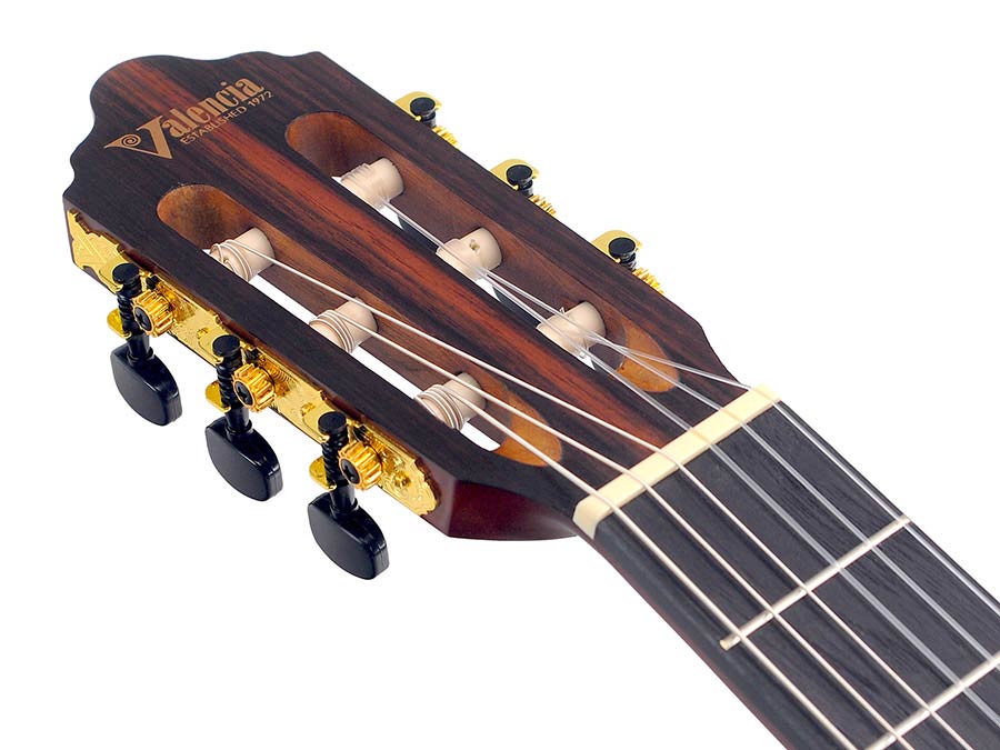 Valencia VC304CEASB Elektro-akoestische klassieke gitaar 4/4 – Antique Sunburst
