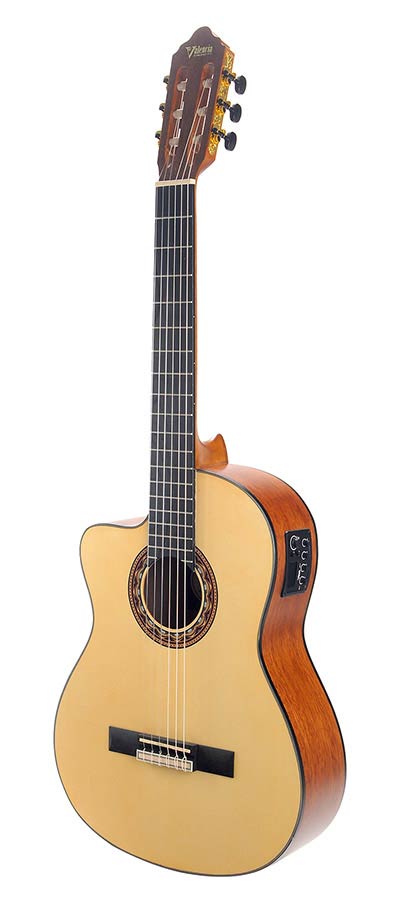 Valencia VC304CEL Elektro-akoestische klassieke gitaar 4/4 linkshandig