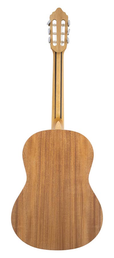 Valencia: Klassieke gitaar 4/4, hybride hals, sitka spar & mahonie, groen