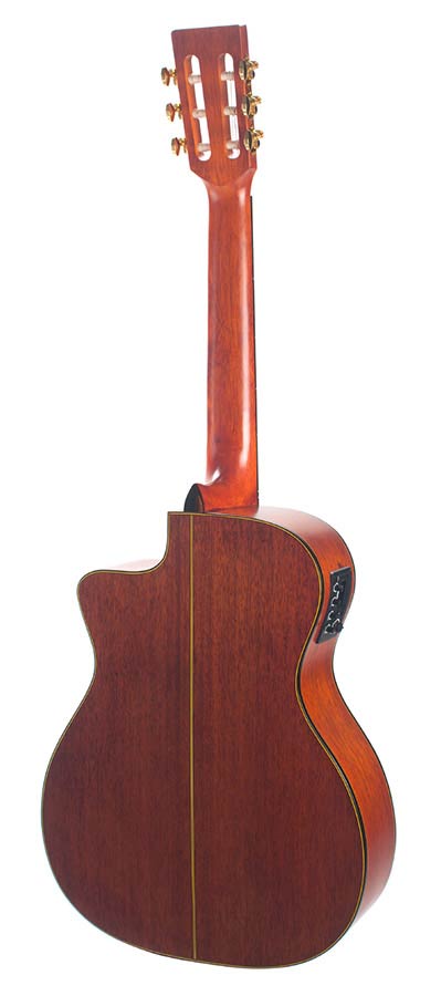 Valencia VA434CE Elektro-akoestische nylonsnarige auditoriumgitaar 4/4