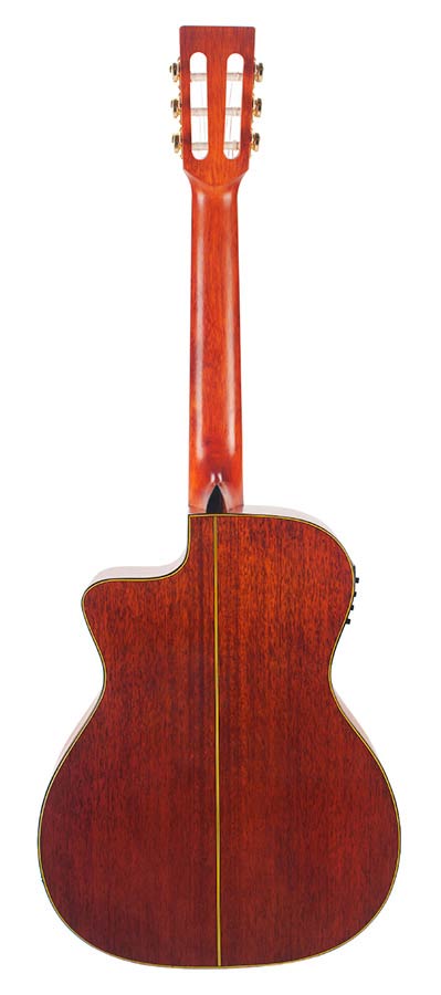 Valencia VA434CE Elektro-akoestische nylonsnarige auditoriumgitaar 4/4