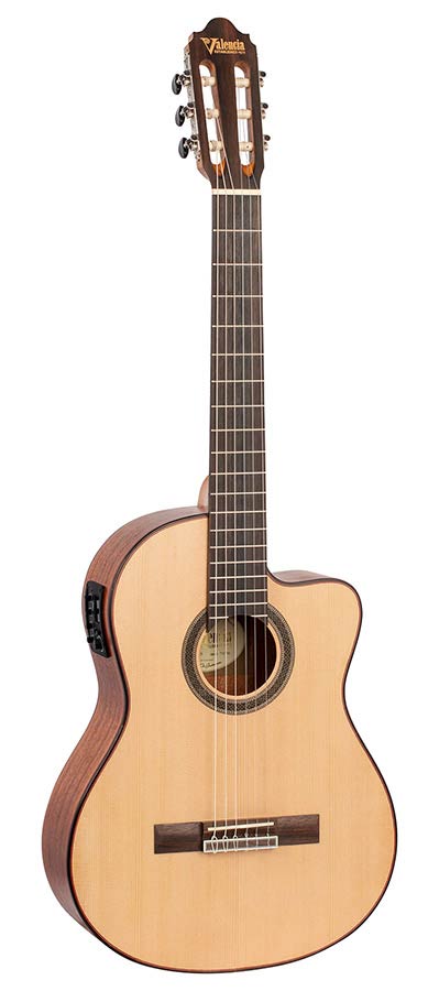 Valencia VC704CE Elektro-akoestische klassieke gitaar 4/4