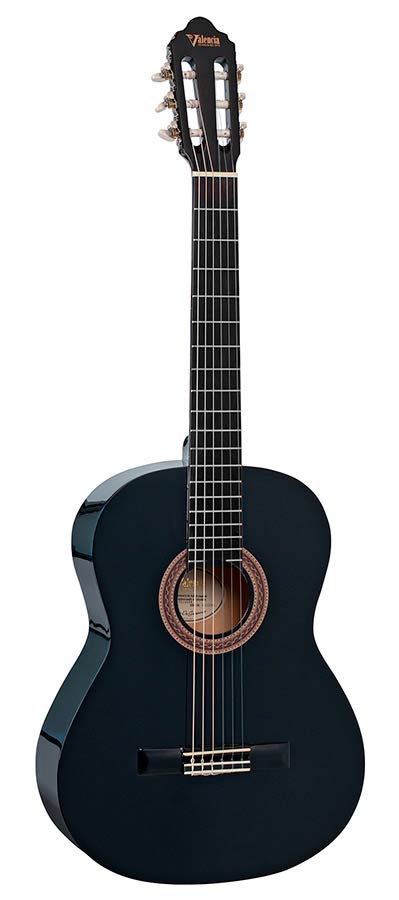 Valencia VC104BK Klassieke gitaar 4/4 – Black