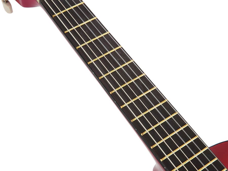 Valencia VC101PKS Klassieke gitaar 1/4 – Pink Sunburst